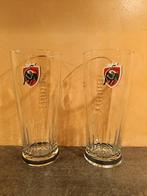 2 verres Jupiler Tauro, Enlèvement ou Envoi, Comme neuf, Verre ou Verres, Jupiler