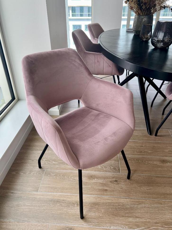 Eetkamer stoelen Angelica (UrbanSofa by Ira Ness), Huis en Inrichting, Stoelen, Zo goed als nieuw, Vijf, Zes of meer stoelen, Overige kleuren