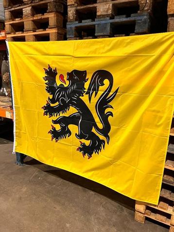 Vlag Vlaamse Leeuw - Diverse afmetingen – Polyester - Nieuw beschikbaar voor biedingen