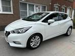 Nissan Micra 0,9i! Nieuwstaat* Airco*Navi* 87000km*Garantie!, Auto's, Voorwielaandrijving, Testrit aan huis, Stof, Wit