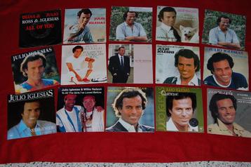 45t's vinylsingels van JULIO IGLESIAS