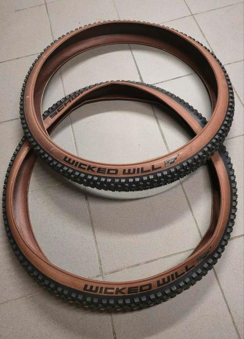 Paire de pneus VTT SCHWALBE Wicked Will Addix - NEUF, Fietsen en Brommers, Fietsaccessoires | Overige Fietsaccessoires, Nieuw