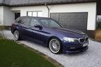 ALPINA D5S 2018 - MEDITERRANO BLUE met COGNAC MASSAGE ZETELS, Autos, Alpina, 5 places, Carnet d'entretien, Cuir, D5