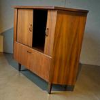 Vintage hoekkast / kast met schufdeuren, Antiek en Kunst, Ophalen of Verzenden