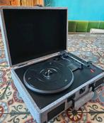 Retro platenspeler met Bluetooth, Audio, Tv en Foto, Platenspelers, Ophalen of Verzenden, Zo goed als nieuw, Platenspeler