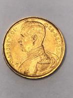 Munt goud België 20 FR Albert I  1914 frans pos B zeldzaam !, Timbres & Monnaies, Monnaies | Belgique, Or, Enlèvement, Or