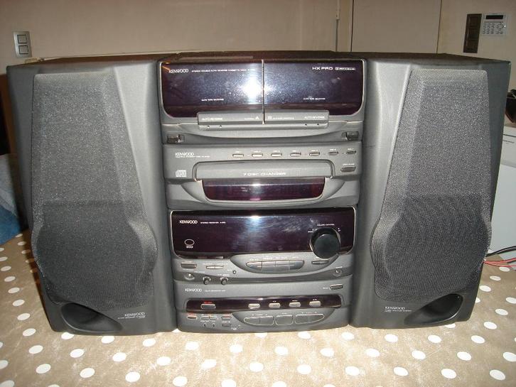 Stereoketen KENWOOD, Audio, Tv en Foto, Stereoketens, Gebruikt, Cassettedeck, Cd-speler, Tuner of Radio, Speakers, Overige merken