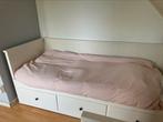 IKEA bed Hemnes in prima staat MET nieuwe matras 1j oud, Ophalen of Verzenden, Zo goed als nieuw