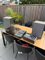 Vintage oud stereo installatie platenspeler cassette, Audio, Tv en Foto, Ophalen, Zo goed als nieuw, Cassettedeck