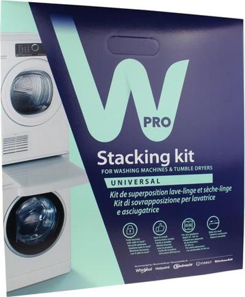 Stapelkit voor wasmachine & droogkast beschikbaar voor biedingen