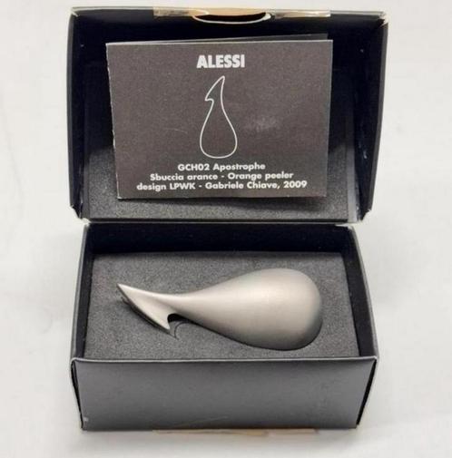 Alessi Apostrophe sinaasappelschiller rvs grijs mat schiller, Huis en Inrichting, Keuken | Keukenbenodigdheden, Nieuw, Ophalen of Verzenden