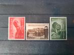 België OBP 943-945 ** 1954, Postzegels en Munten, Ophalen of Verzenden, Postfris, Postfris