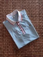 Lichtblauw poloshirt van Lacoste, Kleding | Heren, Lacoste, Ophalen of Verzenden, Zo goed als nieuw, Maat 48/50 (M)