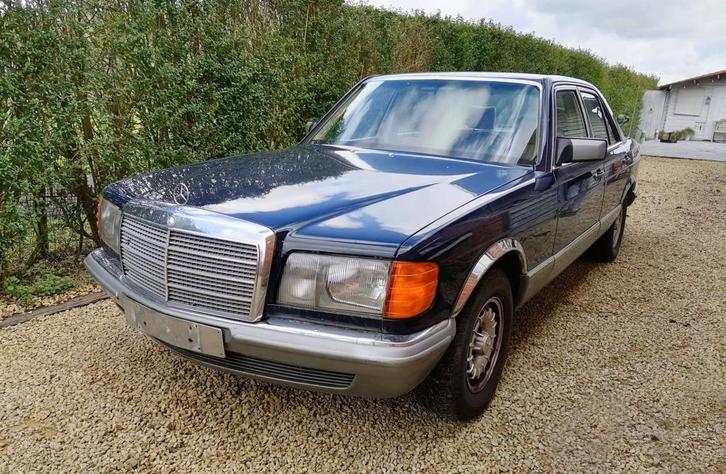 Zeer mooie Mercedes 280SE, Auto's, Mercedes-Benz, Particulier, S-Klasse, Benzine, Euro 1, Berline, Beige, Stof, Achterwielaandrijving
