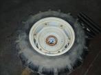 2 Tractorbanden 14.9R28 / 2 banden 7.50-16 RF9090 + velgen, Zakelijke goederen, Landbouw | Onderdelen | Banden, Velgen en Assen