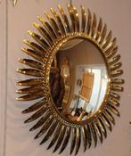 Deknudt Sunburst spiegel 1950, Huis en Inrichting, Woonaccessoires | Spiegels, Minder dan 50 cm, Rond, Ophalen of Verzenden, Zo goed als nieuw