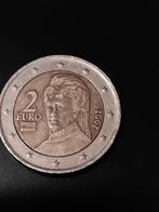 Rare Coin, 2 Euro Coin 2002, Bertha Von Suttner, Austria 200, Ophalen of Verzenden