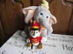 olifant dumbo en timothy disney, Comme neuf, Peluche, Bambi ou Dumbo, Enlèvement ou Envoi