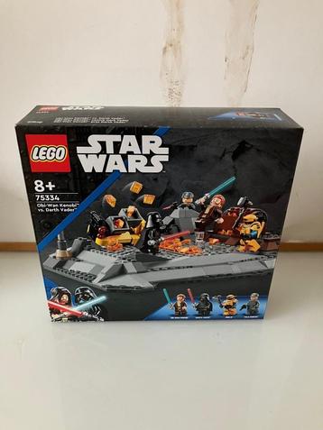 Lego Star Wars - 75334 - Obi Wan Kenobi vs Darth Vader disponible aux enchères