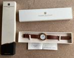 Horloge Pierre Balmain Paris, Handtassen en Accessoires, Horloges | Dames, Leer, Polshorloge, Zo goed als nieuw, Ophalen