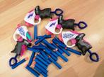 nerf rebelle set van 4 pistooltjes, Kinderen en Baby's, Ophalen of Verzenden, Gebruikt