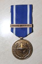 NAVO medaille Yugoslavia, Ophalen of Verzenden, Landmacht, Lintje, Medaille of Wings