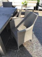 Terrastegel +stoelen, Ophalen, Inox, Gebruikt, 8 zitplaatsen