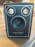 Antieke camera Kodak Brownie met tasje, Ophalen of Verzenden, Gebruikt, Kodak