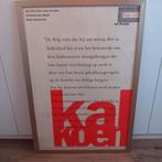 Mooie kader "gedicht kalkoen"Paul Van Ostaijen, Verzamelen, Posters, Ophalen of Verzenden, Zo goed als nieuw