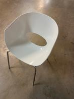 Design stoelen - wit, Huis en Inrichting, Ophalen, Zo goed als nieuw, Wit