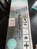 nieuwe regendouche set mat zwart, Ophalen of Verzenden, Nieuw