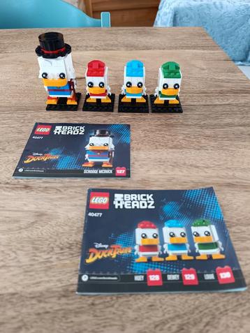 Lego Brick Headz 40477 : Scrooge McDuck, Huey, Dewey & Louie, Enlèvement ou Envoi, Comme neuf, Lego