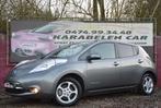 Nissan Leaf Tekna 100% ELEC NAV CAM CLIM CRUIS 99.495KM, Auto's, Nissan, Automaat, 5 deurs, Leaf, Zilver of Grijs