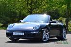 Porsche 911 Carrera S cabriolet (bj 2008), Zwart, Cabriolet, Zwart, Leder