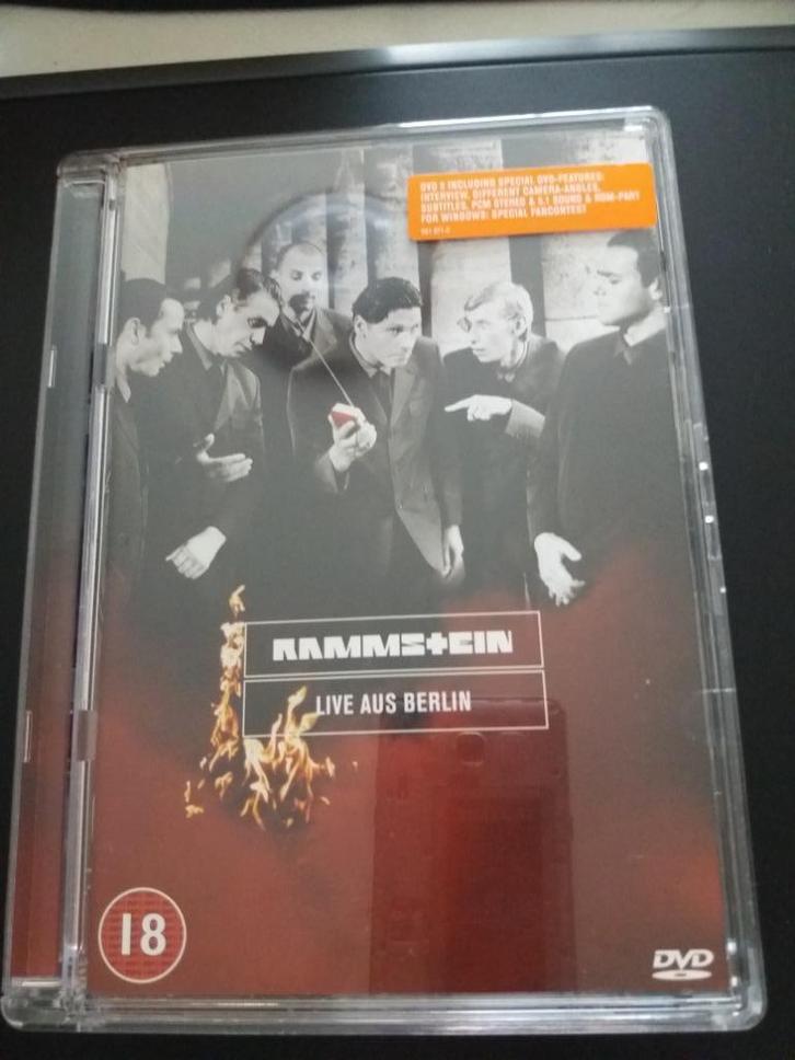 RAMMSTEIN - LIVE AUS BERLIN DVD, Cd's en Dvd's, Dvd's | Muziek en Concerten, Zo goed als nieuw, Muziek en Concerten, Vanaf 16 jaar