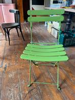 7 klapstoelen te koop, Ophalen, Zo goed als nieuw, Metaal, Inklapbaar