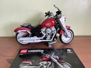 Lego 10269 Harley Davidson Met doos , boekjes en spareparts.