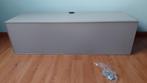 Meuble TV gris, Ophalen, Gebruikt, 100 tot 150 cm, Minder dan 100 cm