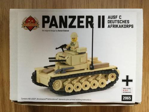 Lego Brickmania 2065: Panzer II Ausf C, Kinderen en Baby's, Speelgoed | Duplo en Lego, Zo goed als nieuw, Lego, Complete set, Ophalen of Verzenden
