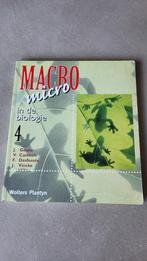 Macro micro in de biologie nr 4, Livres, Enlèvement ou Envoi, Biologie