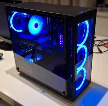 Gaming PC, Intel I5 10600K, RTX2060 Super, 24GB DDR4, Ophalen, Gebruikt, Gaming, Custom build