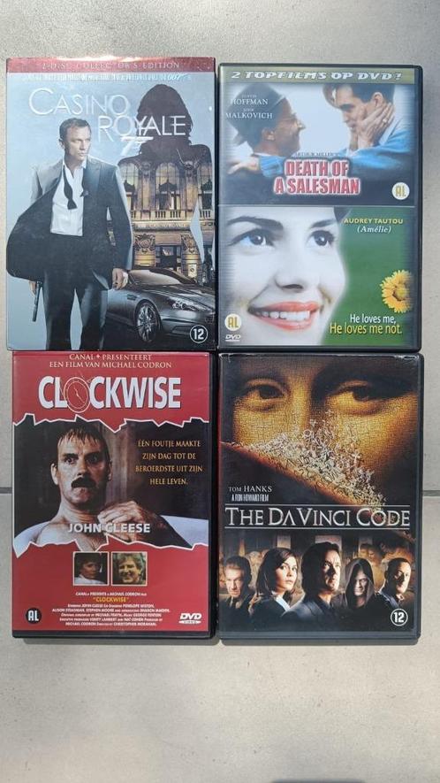 Set van 4 klassieke films, Cd's en Dvd's, Dvd's | Klassiekers, Zo goed als nieuw, Actie en Avontuur, 1980 tot heden, Vanaf 12 jaar