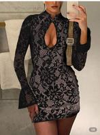 Robe Shein, Kleding | Dames, Jurken, Maat 38/40 (M), Zwart, Ophalen of Verzenden, Zo goed als nieuw