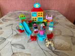 Lego duplo huis met 4 popjes, Kinderen en Baby's, Speelgoed | Duplo en Lego, Ophalen of Verzenden, Zo goed als nieuw, Losse stenen