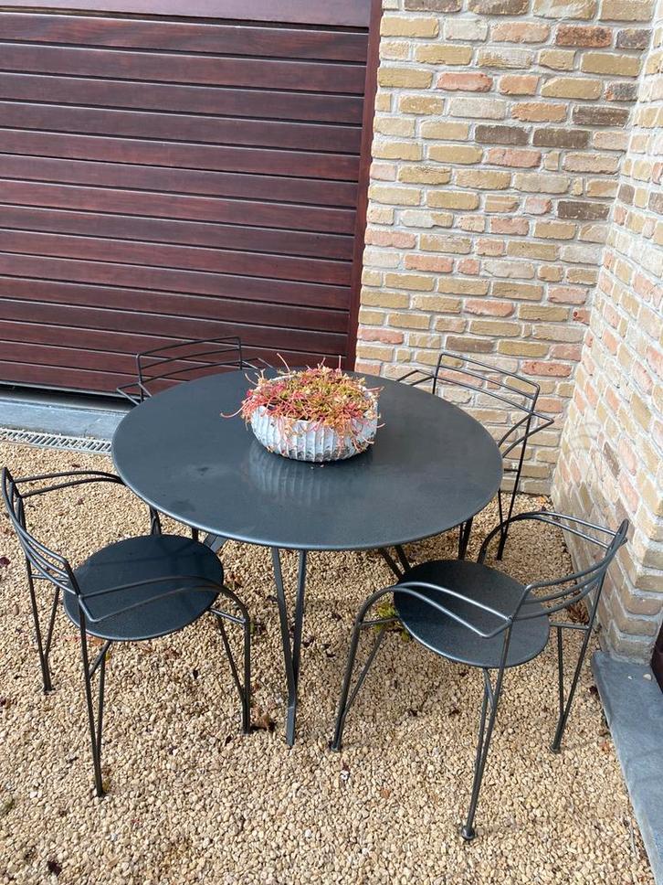 Pascal Mourgue design tuinset, Tuin en Terras, Tuinsets en Loungesets, Zo goed als nieuw, Tuinset, Ophalen