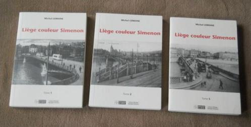 Liège couleur Simenon (Michel Lemoine), Livres, Biographies, Enlèvement ou Envoi