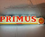 PRIMUS lichtreclame – Haacht – werkend – vintage bierbord, Verzamelen, Ophalen of Verzenden, Zo goed als nieuw, Lichtbak of (neon) lamp