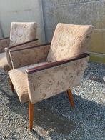 Très belle paire de fauteuils tchèques années 50-60