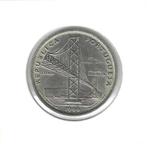 Portugal, 20 Escudos 1966, Opening of Salazar Bridge., Ophalen of Verzenden, Overige landen, Losse munt, Zilver