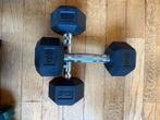 Halters van 5 kg — zeshoekig — nieuw, Ophalen, Zo goed als nieuw, Armen, Dumbbell